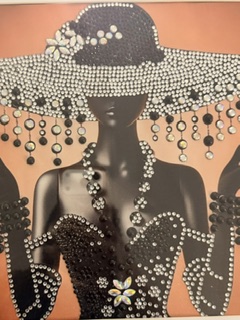 Margot — The Daisy, Diamond Divas diamond art portrait No. 23