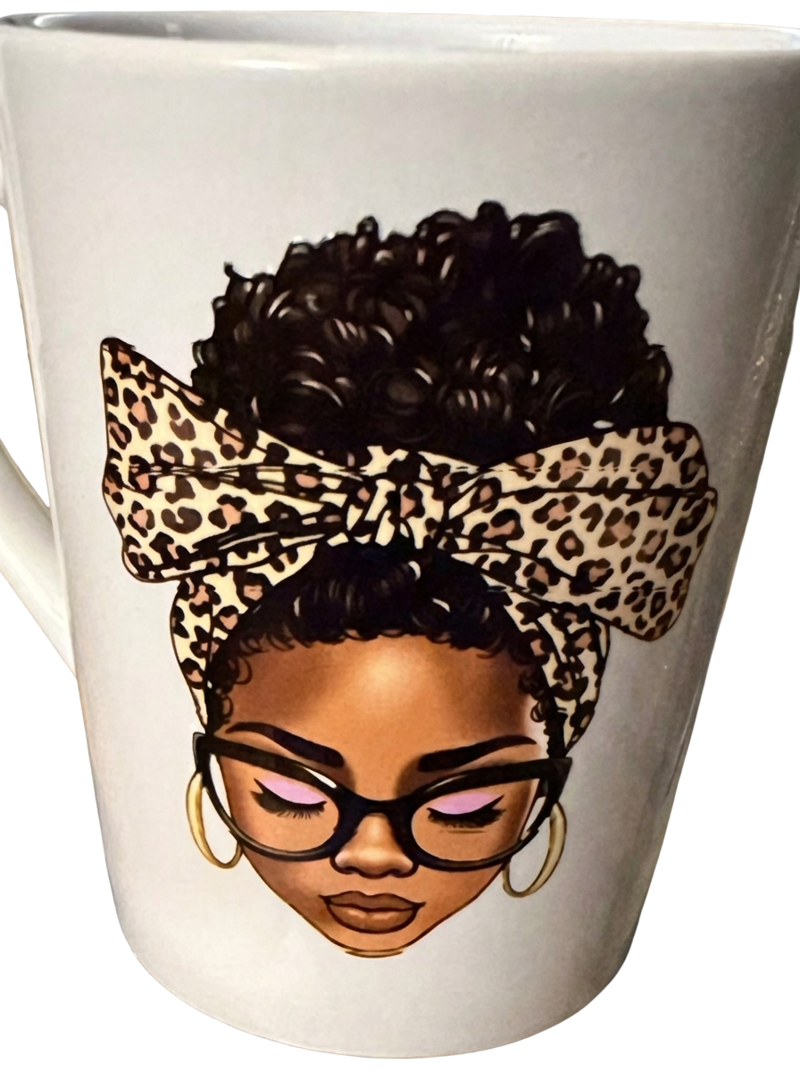 Leopard & Lashes — Glam Diva Status drinkware